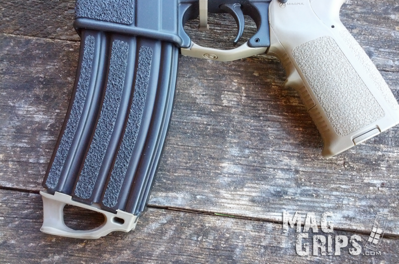 MagGrips USGI AR-15 Magazine Grip Kit