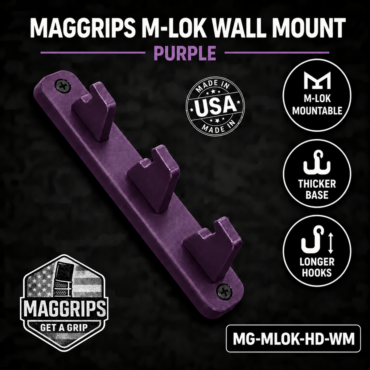 MagGrips M-LOK Wall Mount