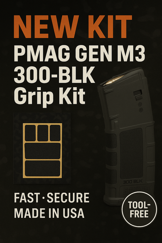 MagGrips PMAG 30 AR 300 B GEN M3 300 BLK Magazine Grip Kit
