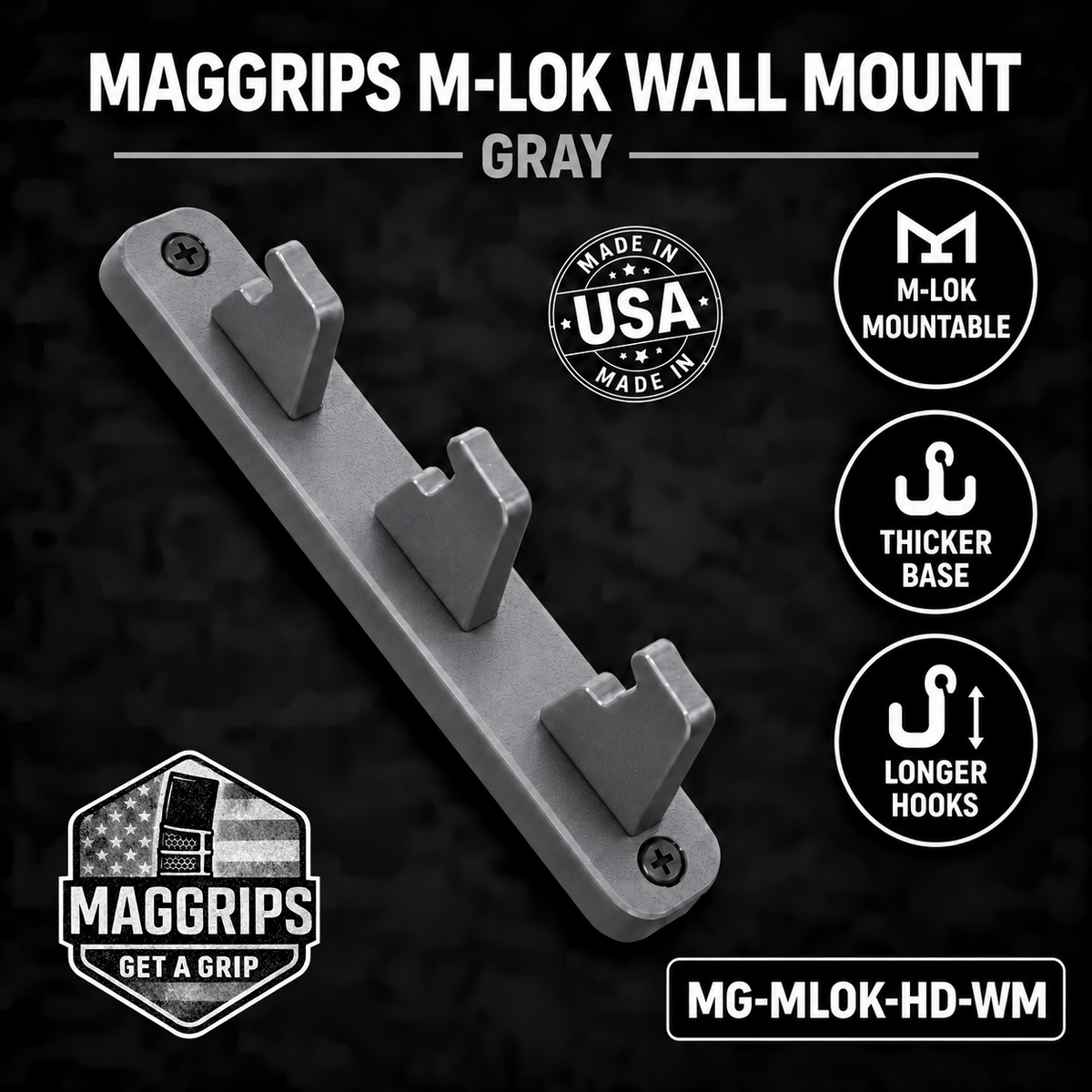 MagGrips M-LOK Wall Mount