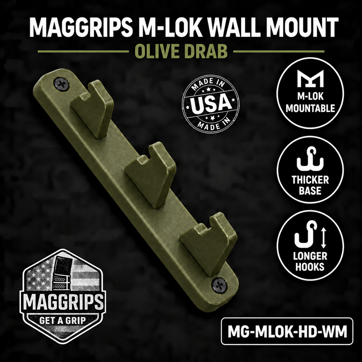 MagGrips M-LOK Wall Mount