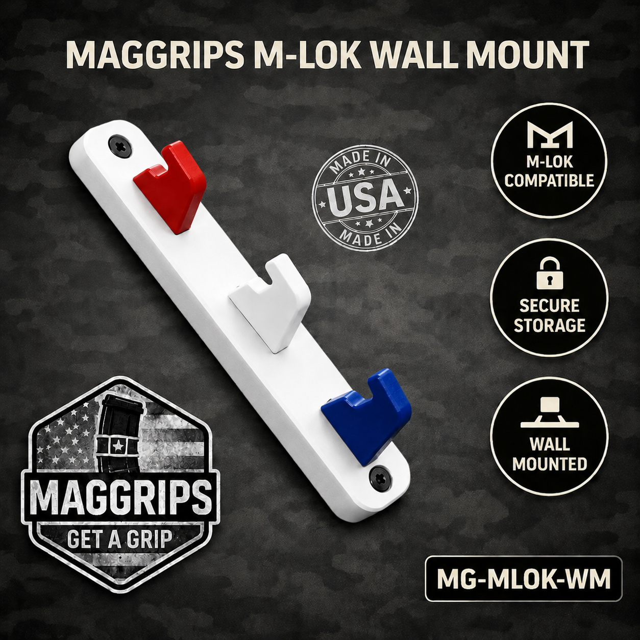 MagGrips M-LOK Wall Mount